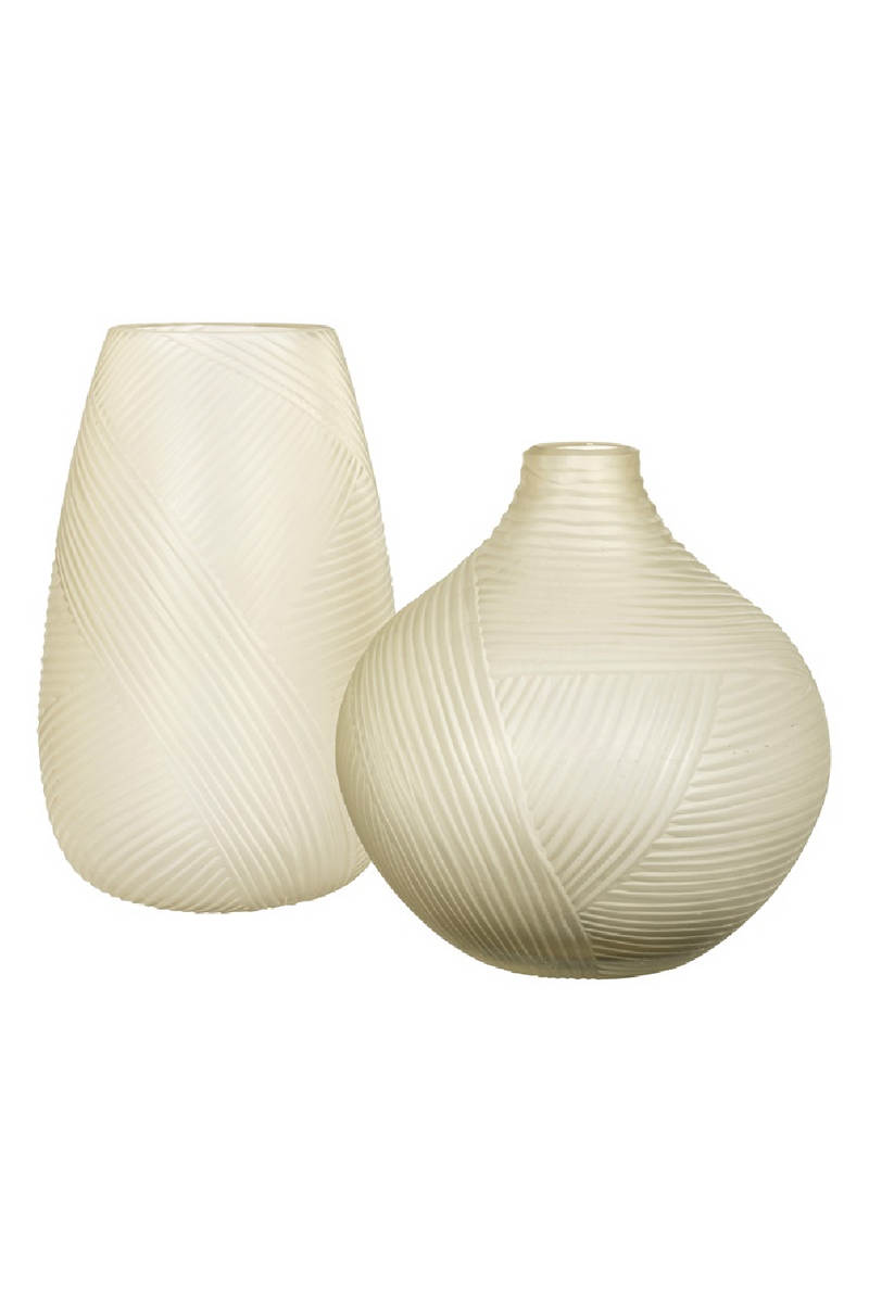 Gray Glass Vase | OROA Britta | Oroatrade.com