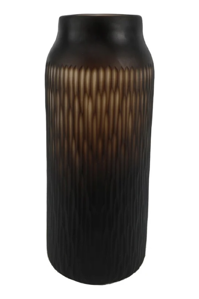 Black Glass Modern Vase | OROA Jarno | Oroatrade.comBlack Glass Modern Vase | OROA Jarno | Oroatrade.com