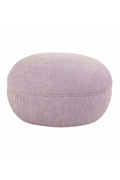 Round Upholstered Pouf | OROA Jace