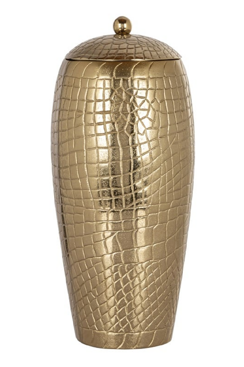 Gold Aluminium Jar | OROA Marieke | Oroatrade.com