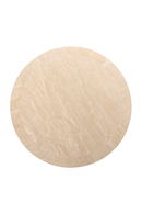 Beige Travertine Round Coffee Table | Richmond Interiors Biltmore | Oroatrade.com