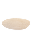 Organic-Shaped Travertine Dining Table | Richmond Interiors Renaissance | Oroatrade.com
