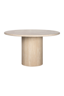 Round Travertine Dining Table | Richmond Interiors Renaissance | Oroatrade.com