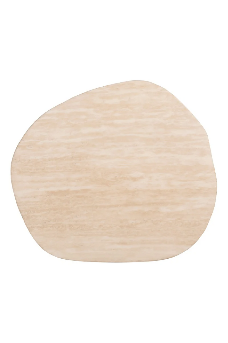 Travertine Side Table | OROA Fictus | Oroatrade.com