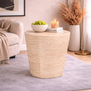 Travertine Side Table | Richmond Interiors Fictus