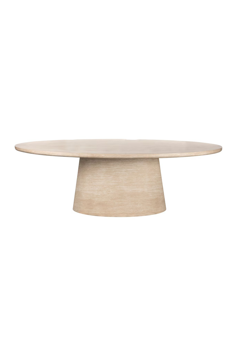 Travertine Organic Dining Table | OROA Fictus | Oroatrade.com