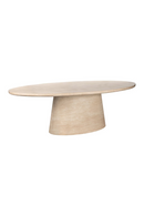 Travertine Organic Dining Table | Richmond Interiors Fictus | Oroatrade.com
