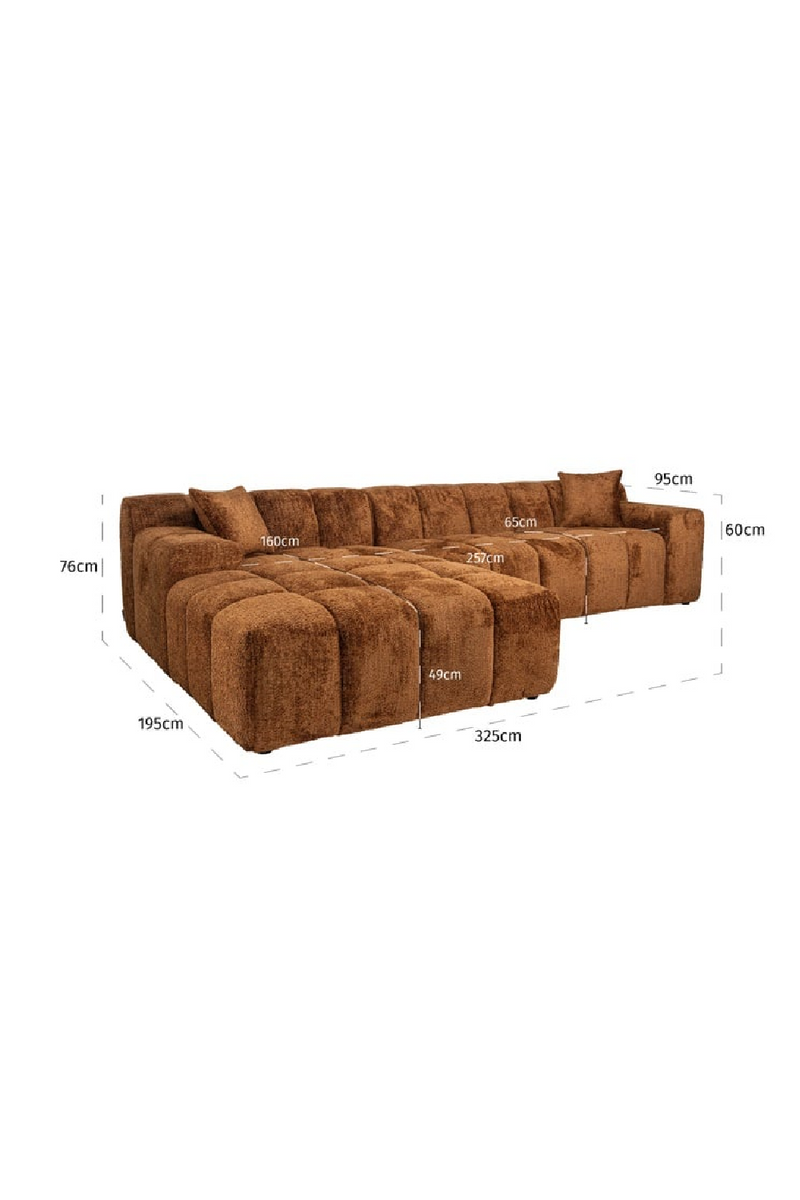 Brown Modern Sofa Set | OROA Cube | Oroatrade.com