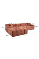 Pink Modern Sofa Set | Richmond Interiors Cube | Oroatrade.com