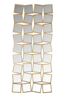 Gold Square Cluster Mirror | Richmond Interiors Badia | Oroatrade.com