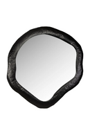 Black Organic-Shaped Mirror | Richmond Interiors Babet | Oroatrade.com