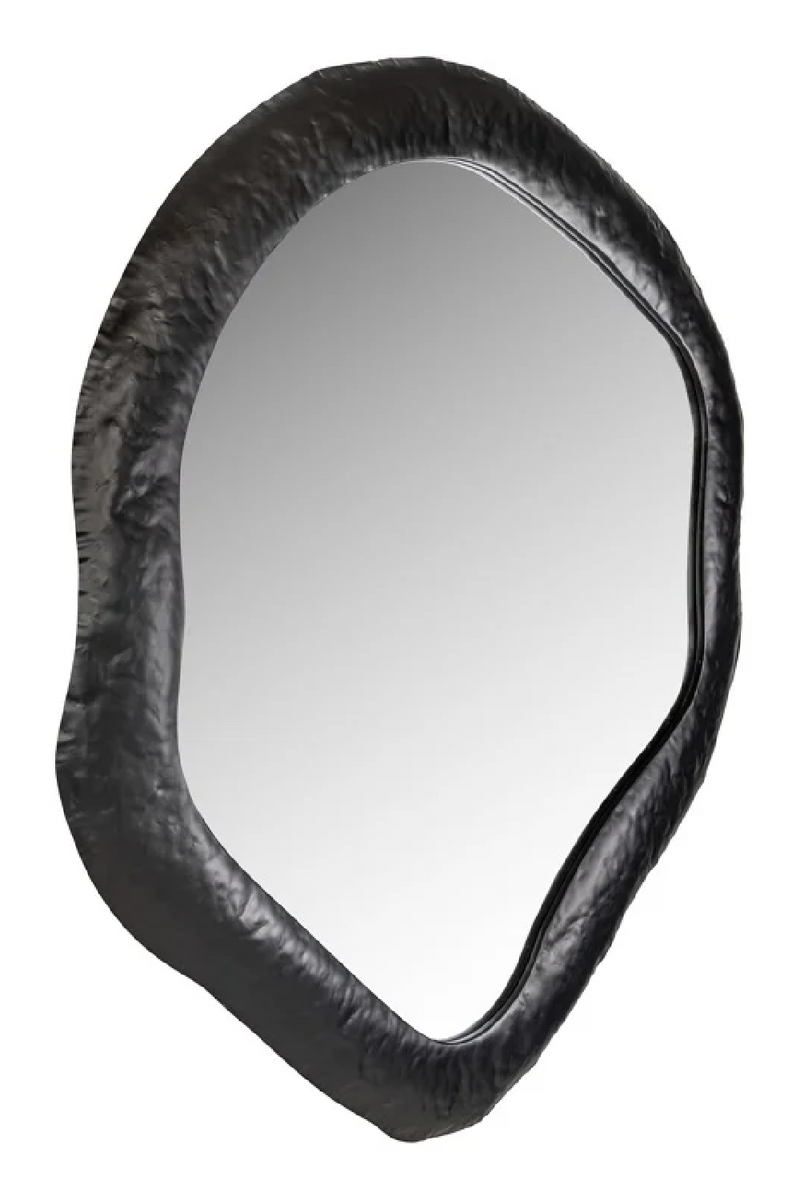 Black Organic-Shaped Mirror | OROA Babet | Oroatrade.com