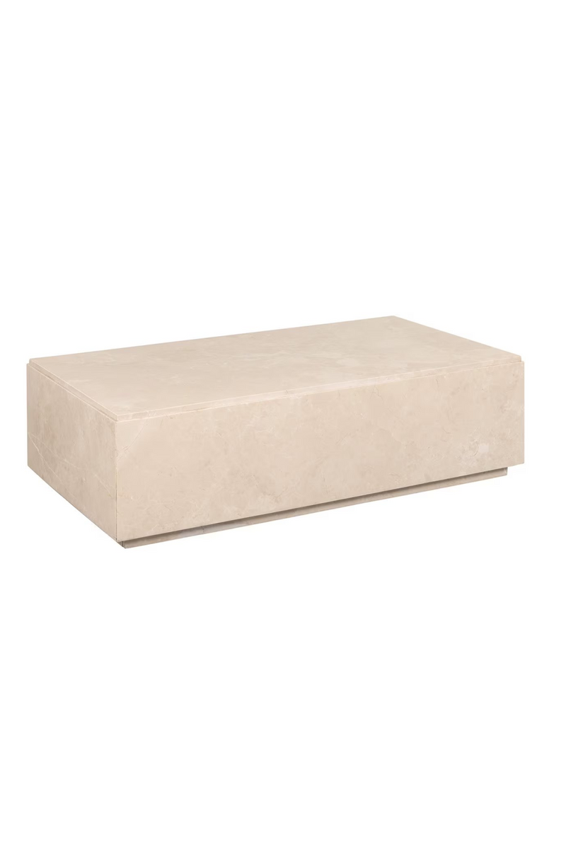 Beige Marble Coffee Table | OROA Stanford | Oroatrade.com