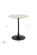 Minimalist Beige Marble Top | Richmond Interiors Tavolo | Oroatrade.com