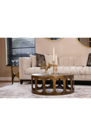 Gold Round Coffee Table | Richmond Interiors Du Pont | Oroatrade.com