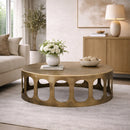 Gold Round Coffee Table | Richmond Interiors Du Pont
