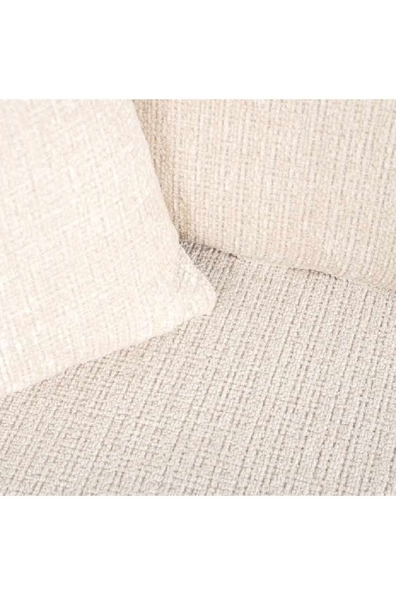 Beige Chenille 4-Seater Sofa | OROA Lusso | Oroatrade.com