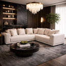 Beige Chenille Sofa | Richmond Interiors Lusso