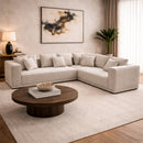 Beige Chenille Sofa | Richmond Interiors Lusso