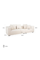 Beige Chenille Sofa | Richmond Interiors Lusso | Oroatrade.com