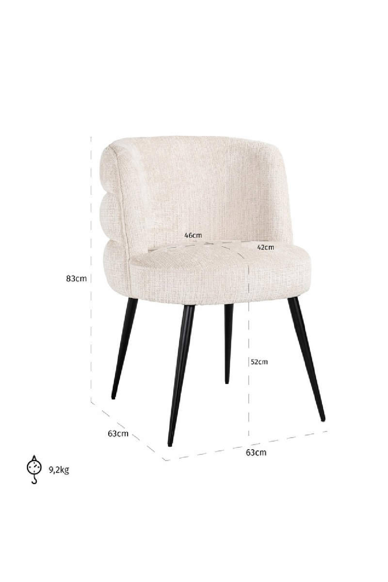 Layered Modern Dining Chair | Richmond Interiors Stella | Oroatrade.com
