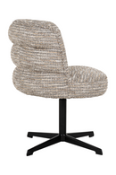 Beige Curved-Back Swivel Chair | Richmond Interiors Chadwick | Oroatrade.com