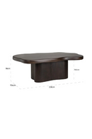 Brown Acacia Organic Dining Table | Richmond Interiors Sherman
