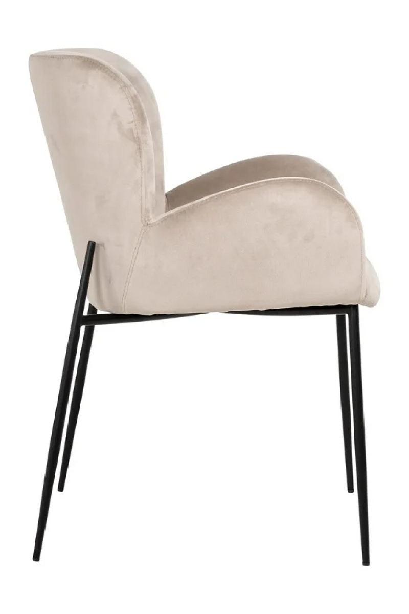 Upholstered Modern Dining Armchair | OROA Amber | Oroatrade.com