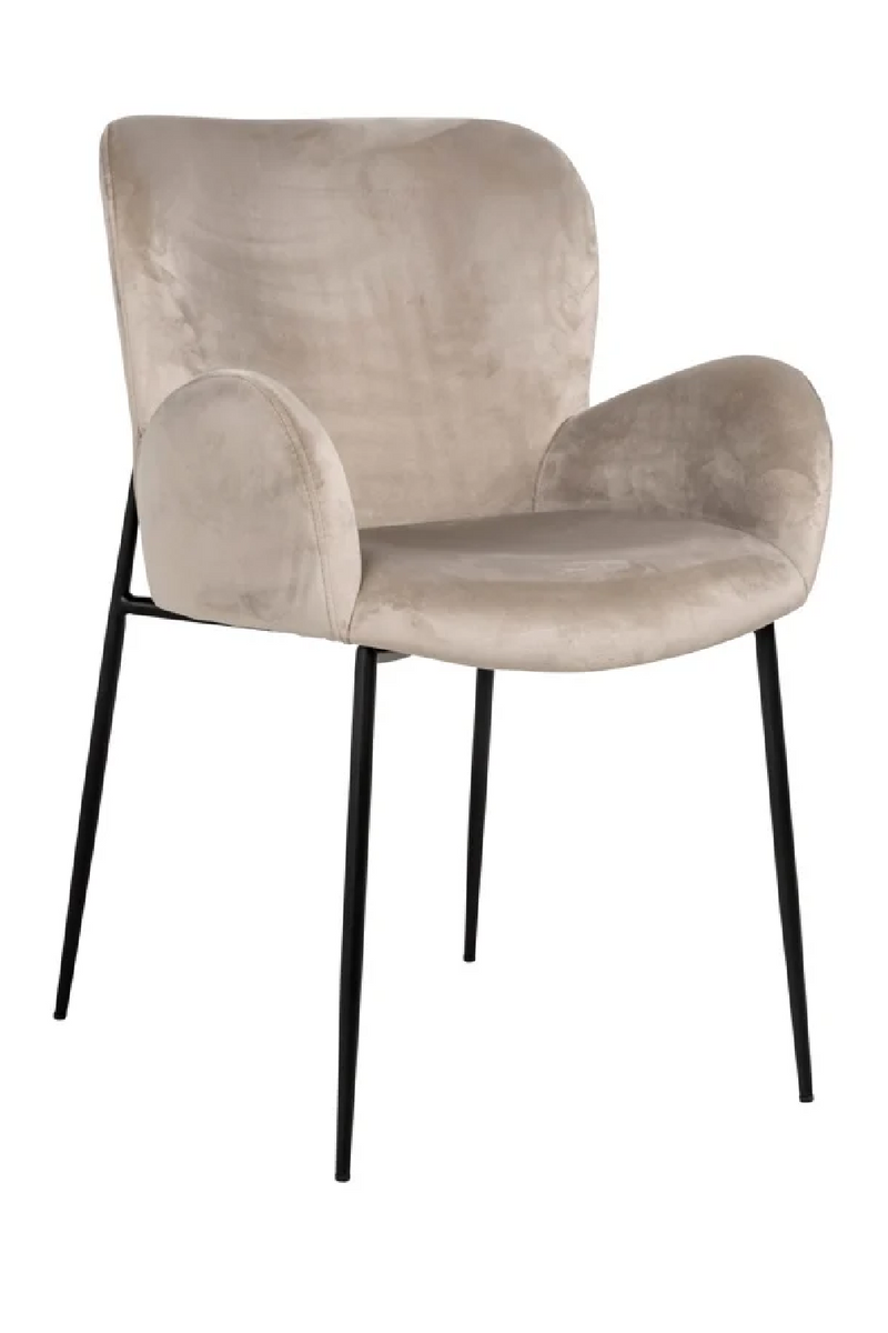 Upholstered Modern Dining Armchair | OROA Amber | Oroatrade.com