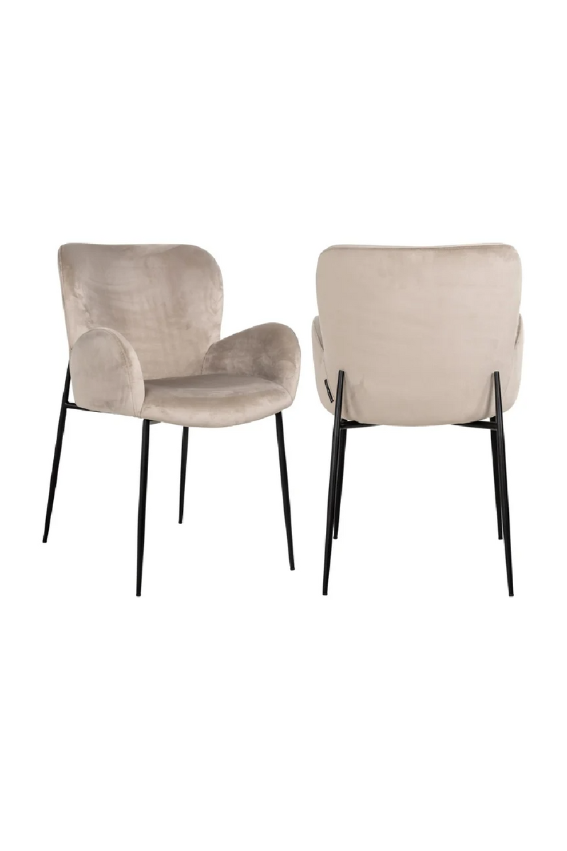 Upholstered Modern Dining Armchair | OROA Amber | Oroatrade.com