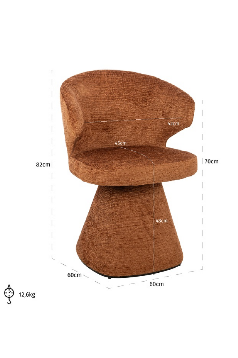 Modern Pedestal Armchair | OROA Gatsbi