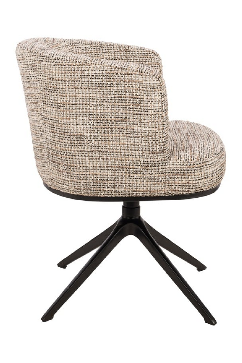 Curved Modern Swivel Chair | OROA Cheyenne | Oroatrade.com