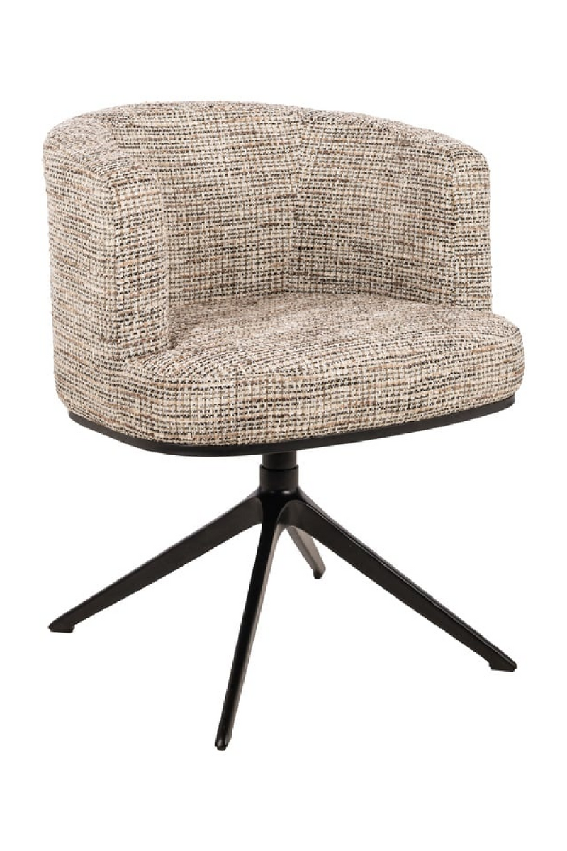 Curved Modern Swivel Chair | OROA Cheyenne | Oroatrade.com