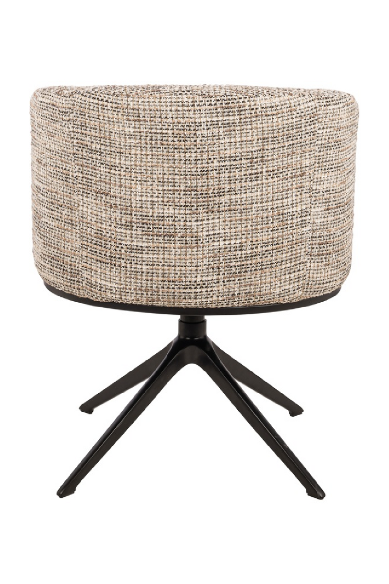 Curved Modern Swivel Chair | OROA Cheyenne | Oroatrade.com