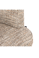 Curved Modern Swivel Chair | Richmond Interiors Cheyenne | Oroatrade.com