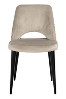Khaki Cut-Out Dining Chair | Richmond Interiors Tabitha | Oroatrade.com
