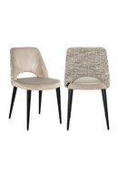 Khaki Cut-Out Dining Chair | Richmond Interiors Tabitha | Oroatrade.com