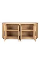 Natural Oak 4-Door Sideboard | Richmond Interiors Belfort | Oroatrade.com