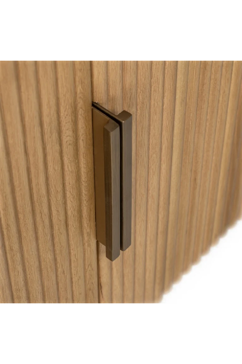 Natural Oak 4-Door Sideboard | OROA Belfort | Oroatrade.com