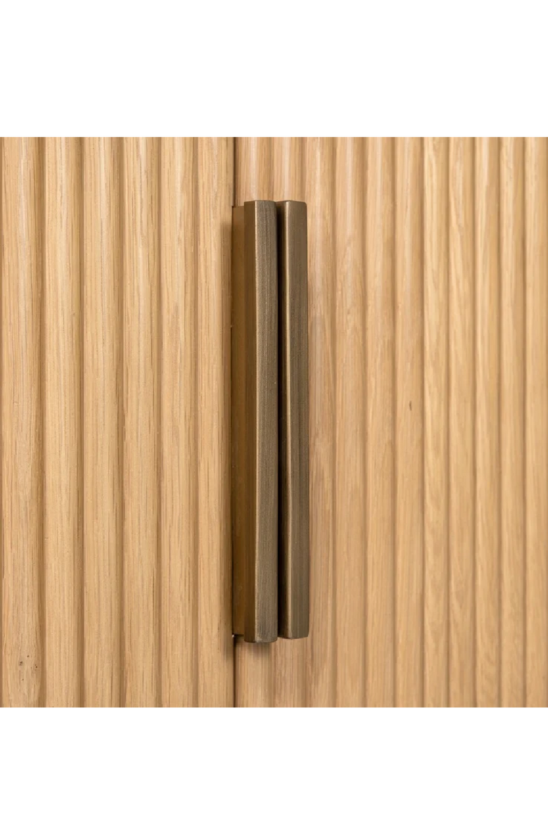 Natural Oak 4-Door Sideboard | OROA Belfort | Oroatrade.com