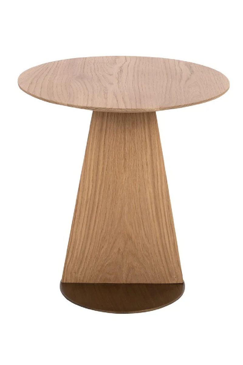 Oak Conical Sofa Table | OROA Belfort | Oroatrade.com