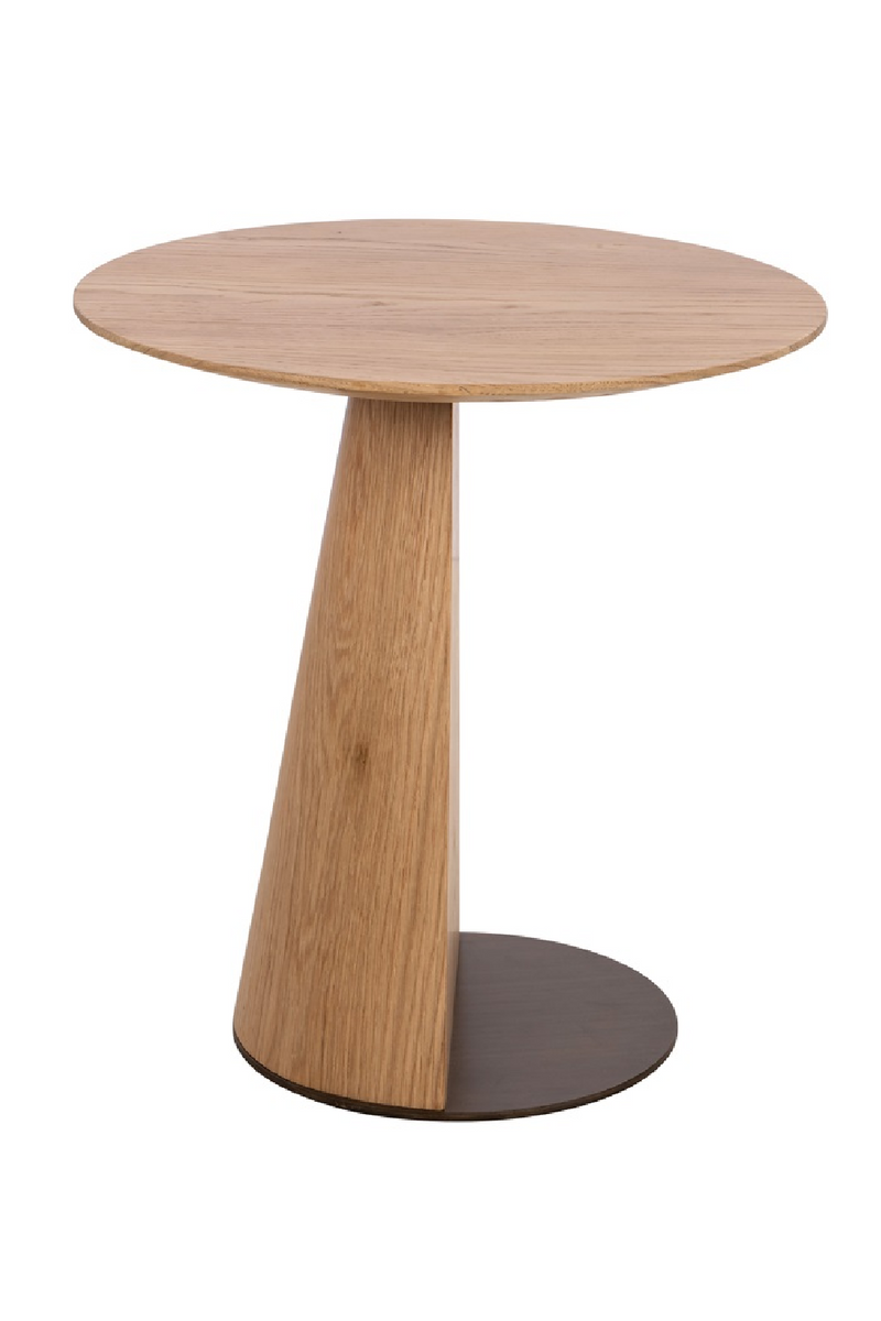 Oak Conical Sofa Table | OROA Belfort | Oroatrade.com