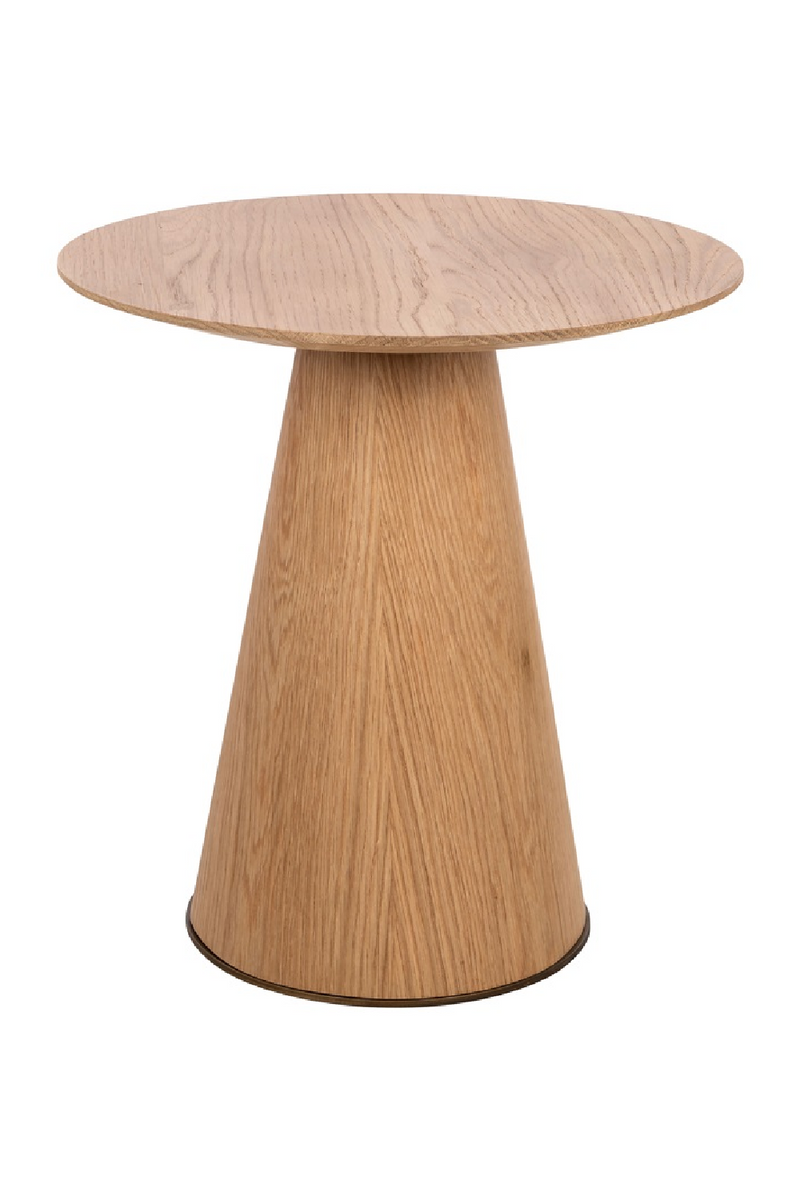 Oak Conical Sofa Table | OROA Belfort | Oroatrade.com