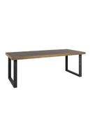 Black Leather Dining Table | Richmond Interiors Bloomville | Oroatrade.com