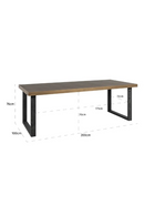Black Leather Dining Table | Richmond Interiors Bloomville | Oroatrade.com