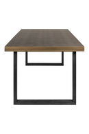 Black Leather Dining Table | Richmond Interiors Bloomville | Oroatrade.com