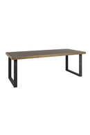 Black Leather Dining Table | Richmond Interiors Bloomville | Oroatrade.com