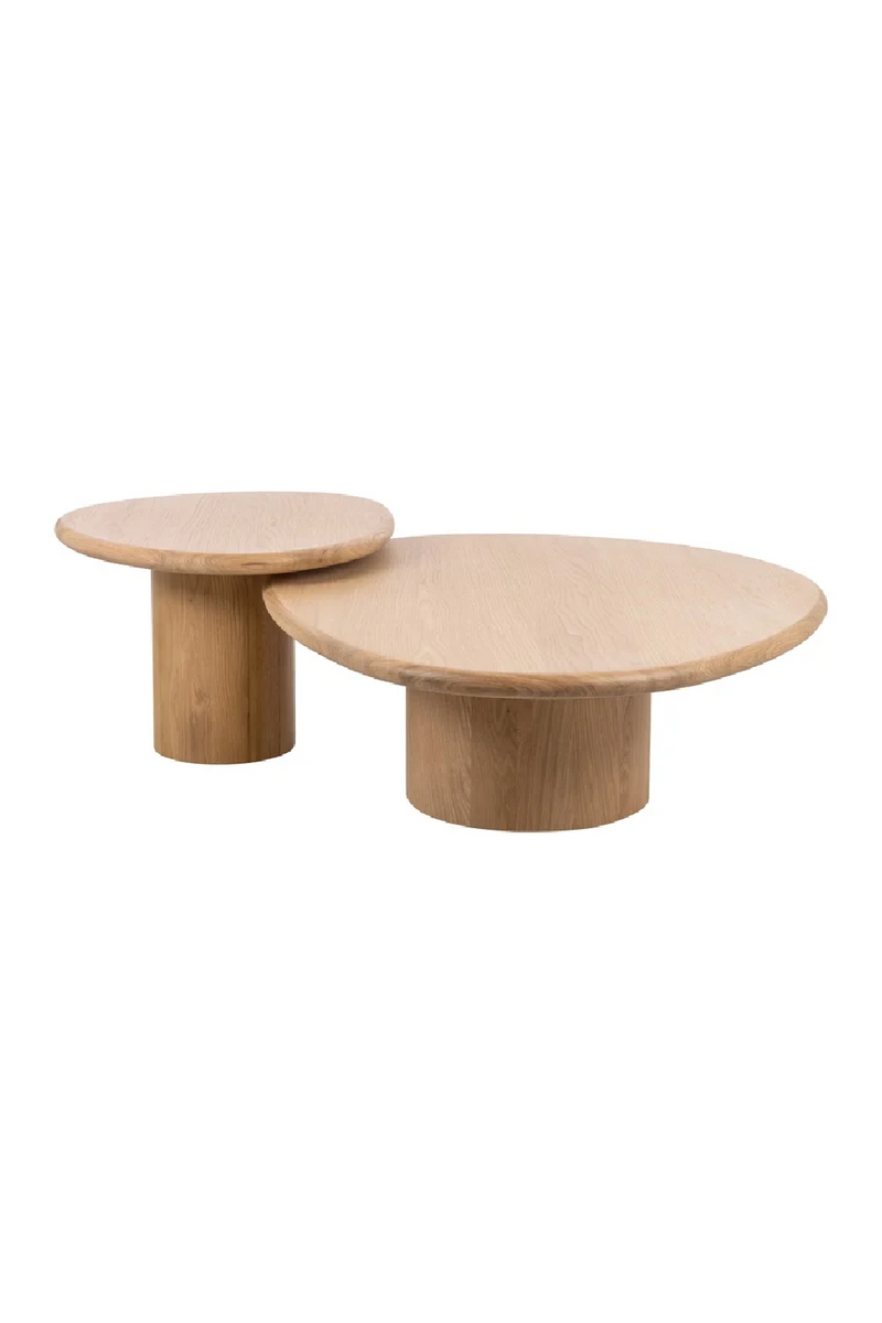 Natural Oak Coffee Table Set (2) | OROA Oakley | Oroatrade.com