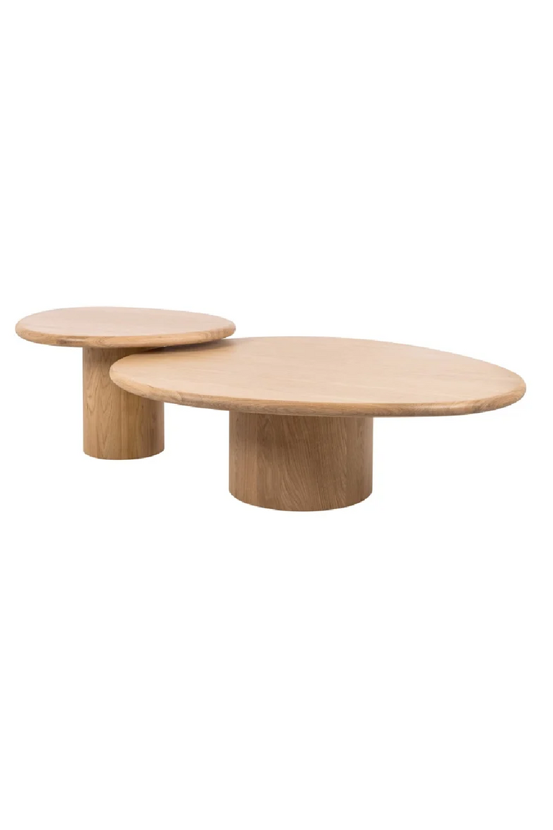 Natural Oak Coffee Table Set (2) | OROA Oakley | Oroatrade.com