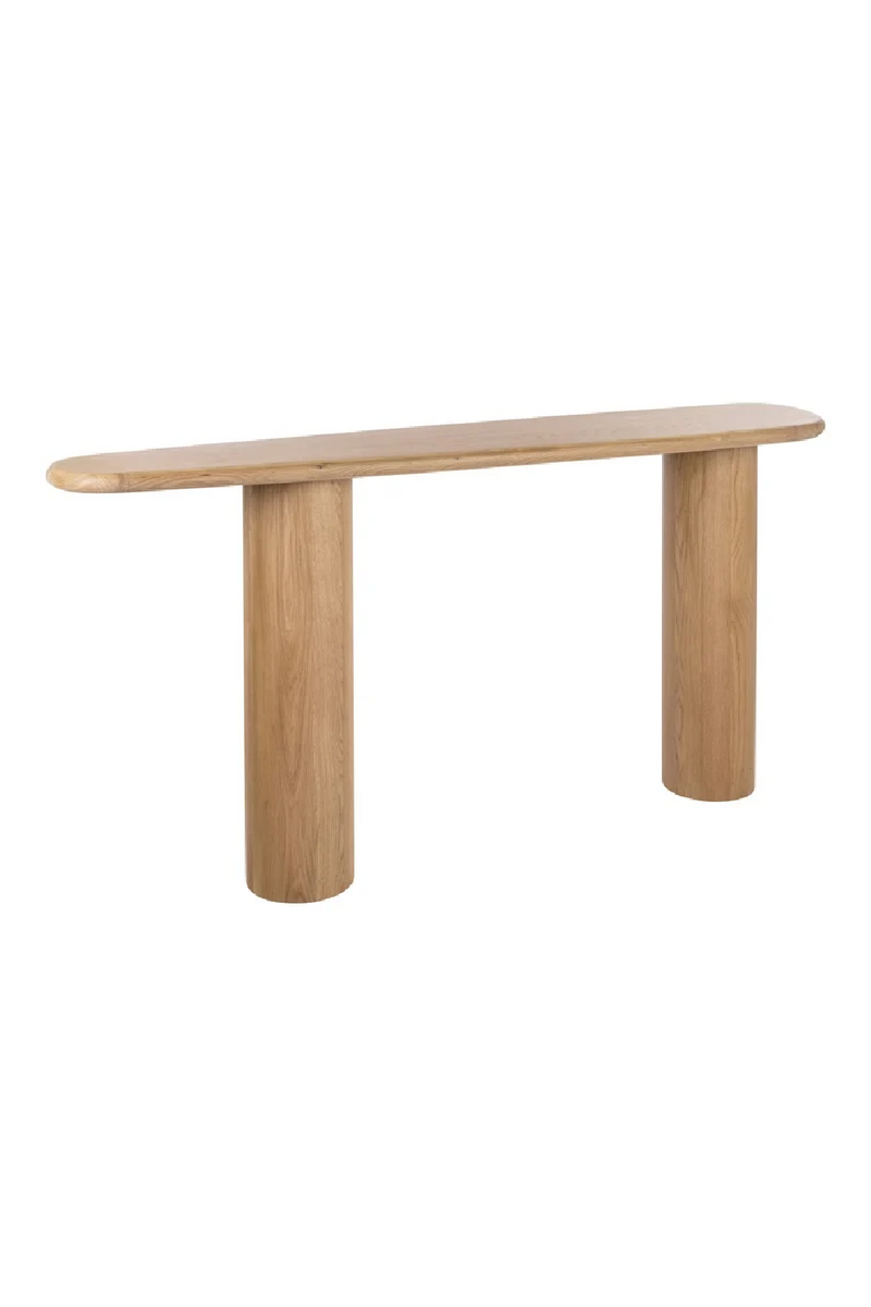 Natural Oak Console Table | OROA Oakley | Oroatrade.com